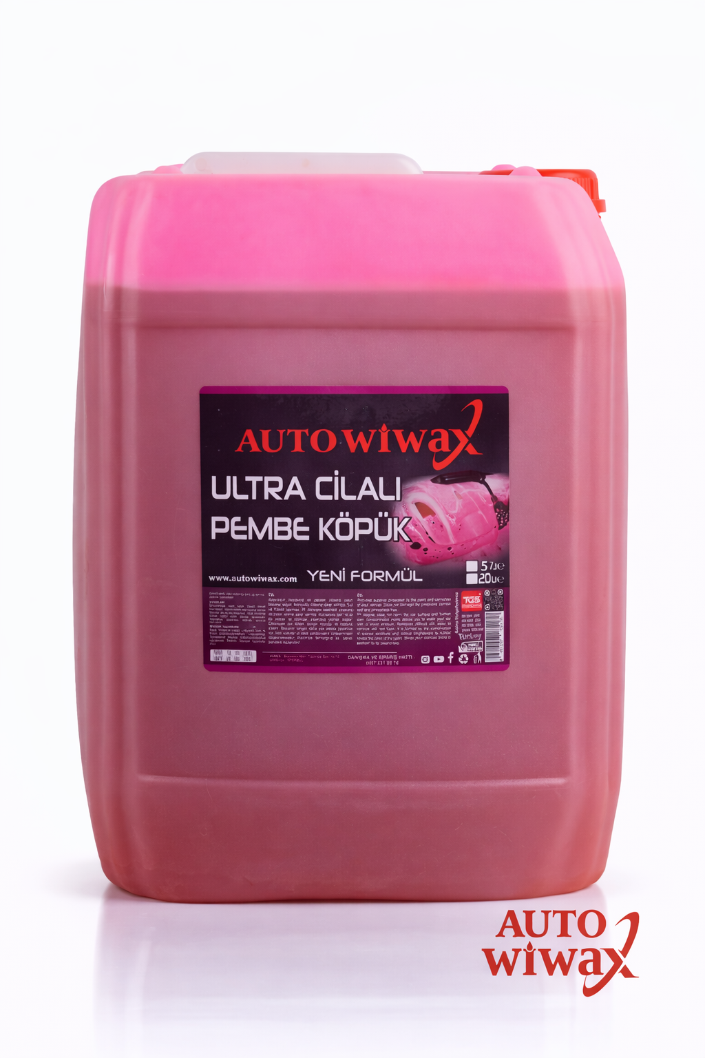 20 LT PEMBE KÖPÜK (OTO ŞAMPUAN)