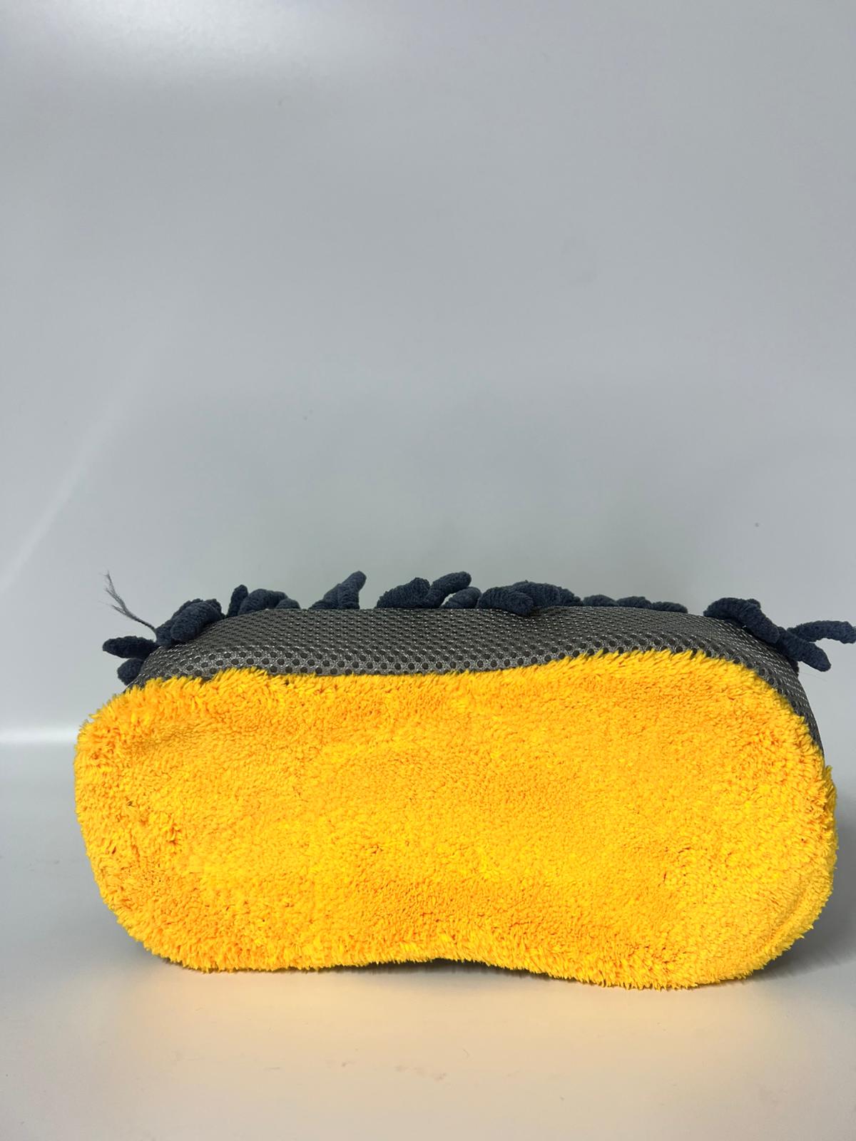 AUTOWIWAX Çift Taraflı Mikrofiber Araç Yıkama Süngeri - Thumbnail 3