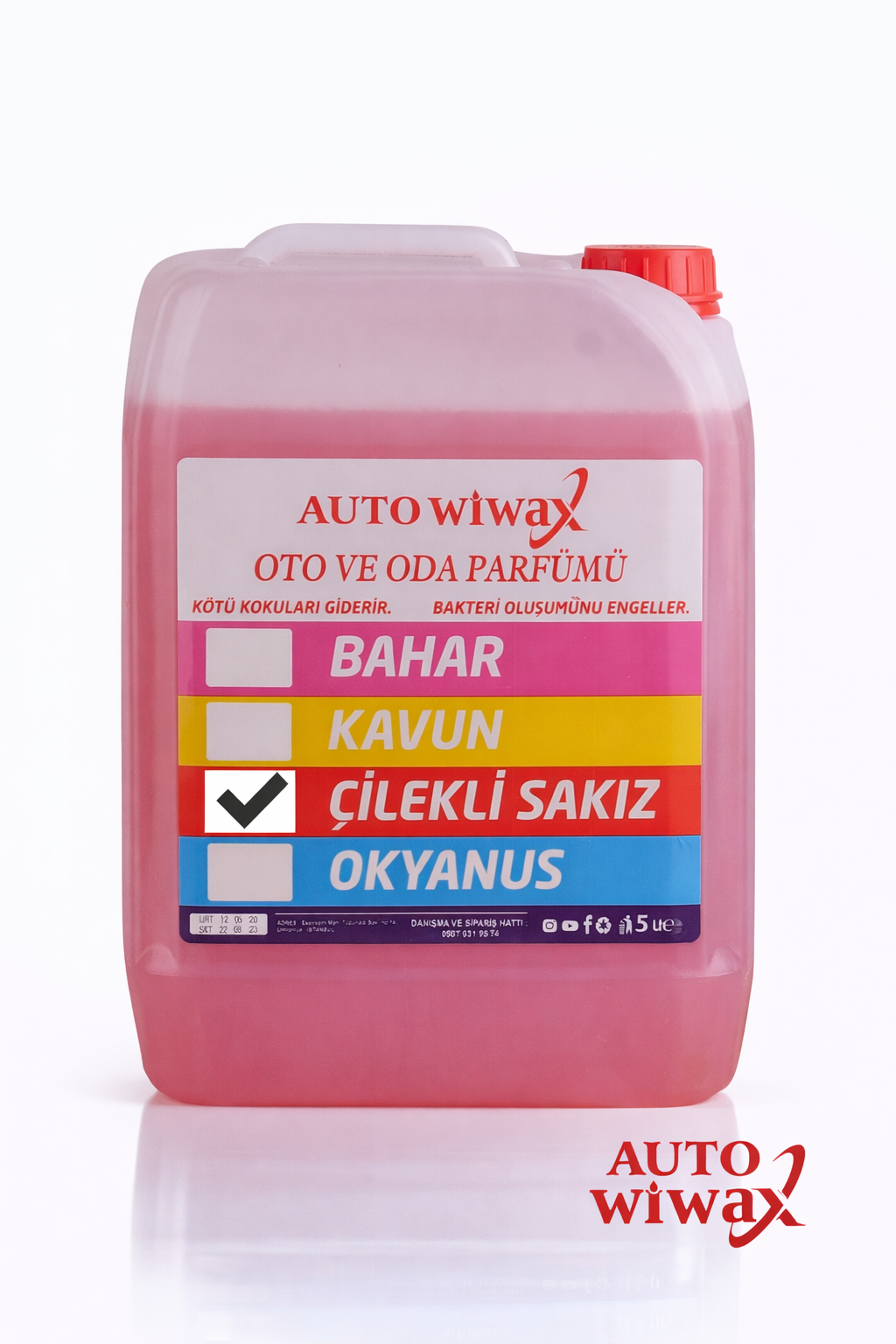 5 LT ÇİLEKLİ SAKIZ PARFÜM