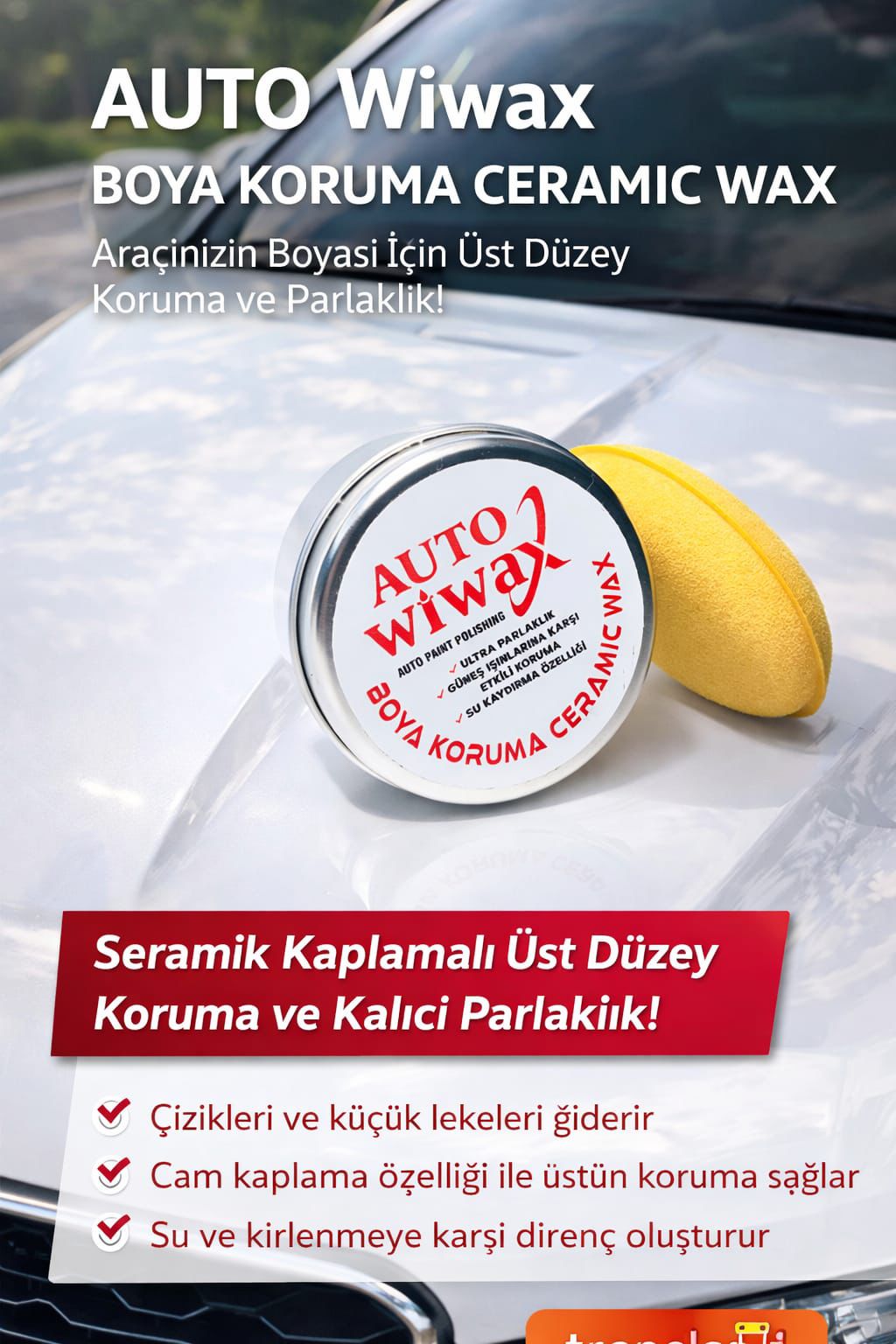100 GR BOYA KORUMA SERAMİK WAX - Thumbnail 2