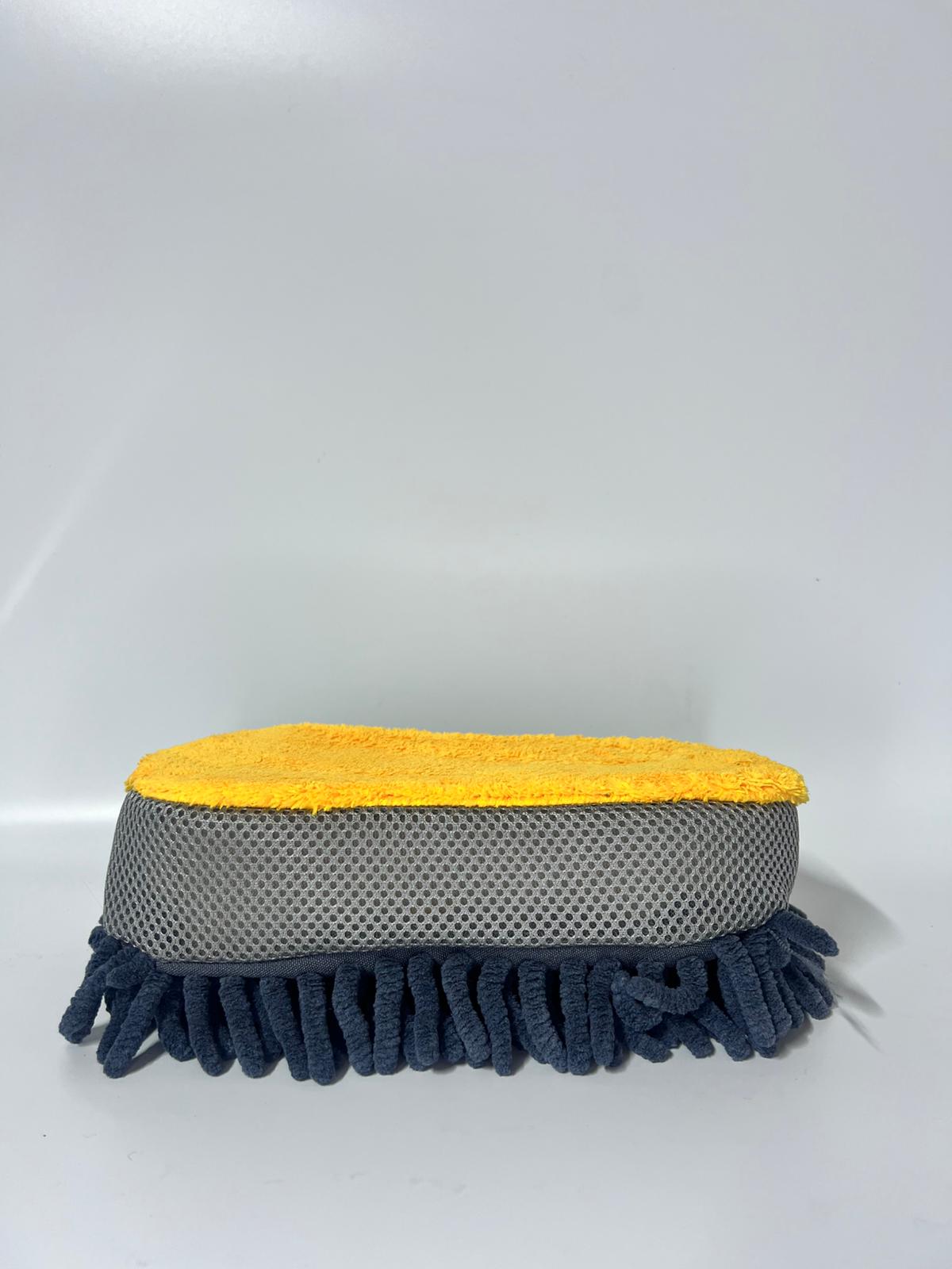 AUTOWIWAX Çift Taraflı Mikrofiber Araç Yıkama Süngeri